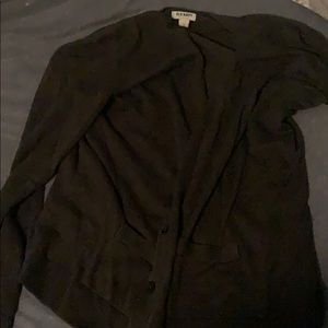 Black cardigan